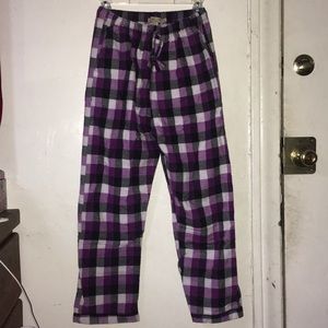 Purple Plaid Pajamas